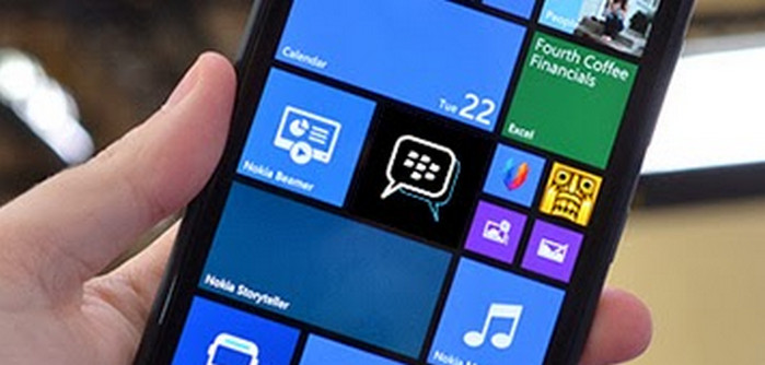 BBM di Winndows Phone