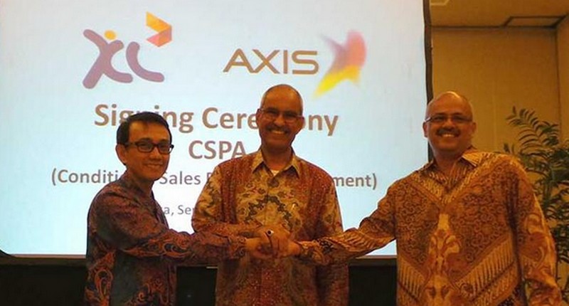 Akuisisi merger XL-Axis