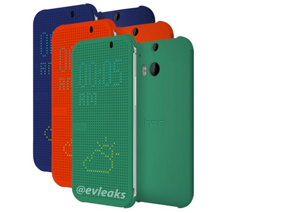 All New HTC One dengan cover flip warna-warni