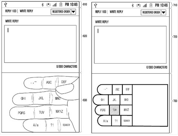 Virtual keyboard jari tangan