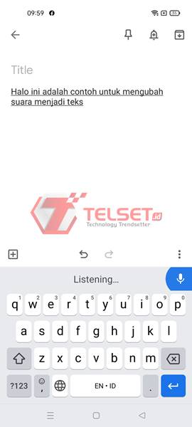Aplikasi Pengubah Suara jadi Teks Android iOS