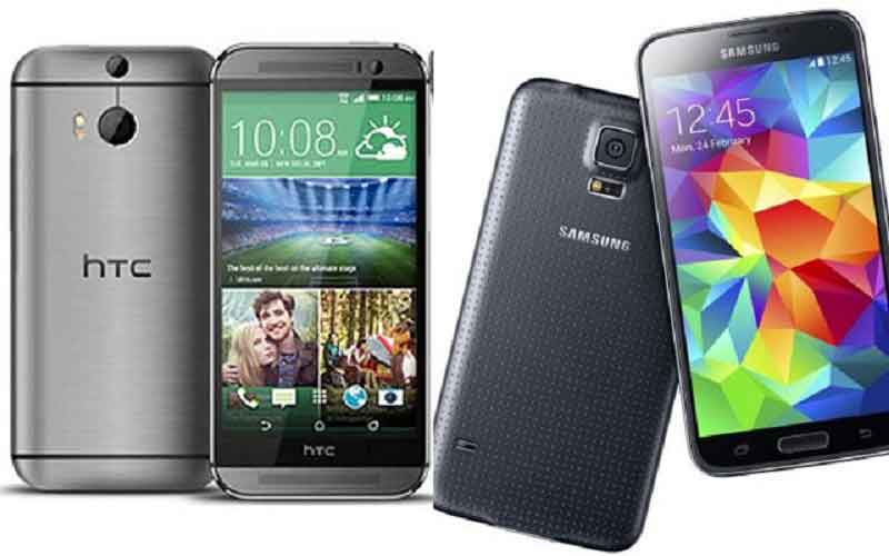 HTC One M8 vs Samsung Galaxy S5