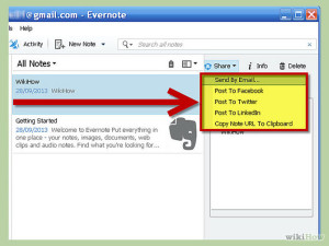 evernote share