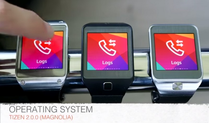 Galaxy Gear dengan Tizen OS
