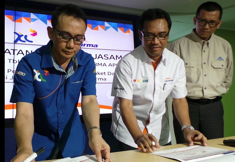 XL dan Kimia Farma MoU