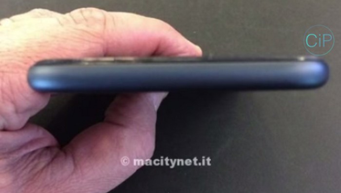 iPhone layar besar dengan sudut membulat