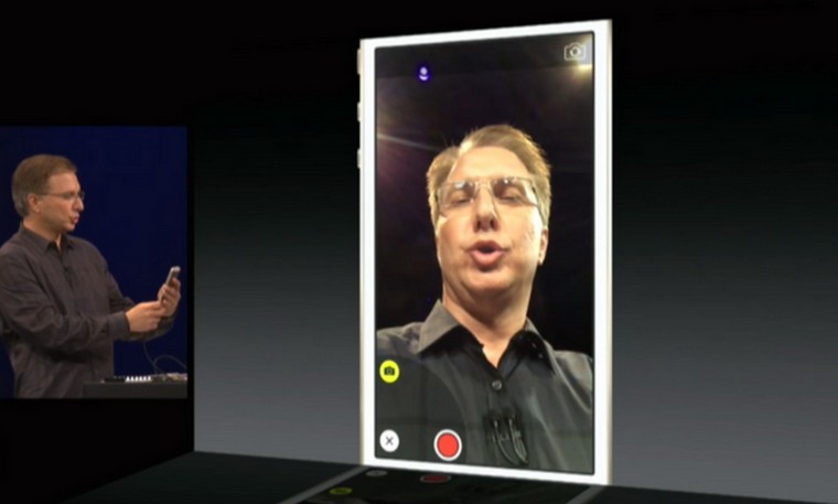 Messages di iOS 8 dengan pesan video