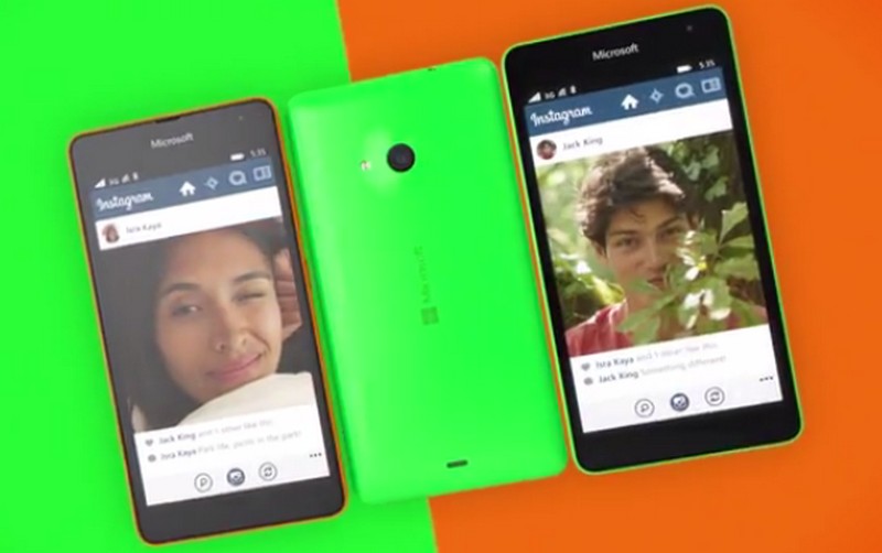 Microsoft Lumia 535 green