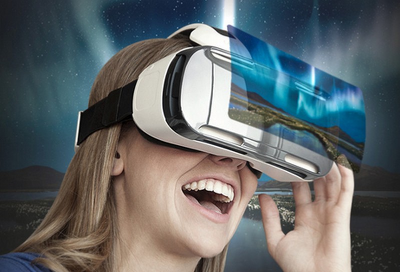 Samsung Gear VR headset virtual reality