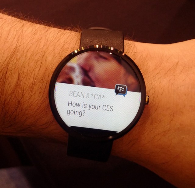 BBM Android Wear