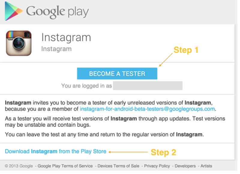 Instagrambeta
