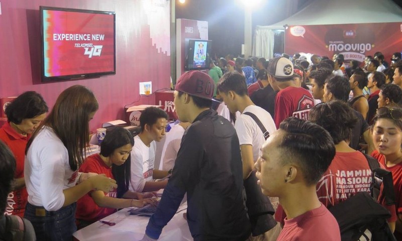 Telkomsel 4G LTE Carnival Bali