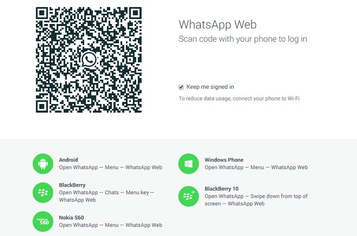 WhatsApp web tutorial 2