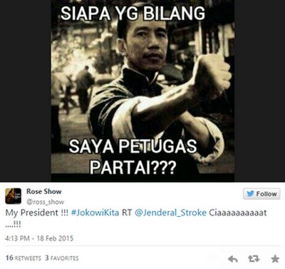 JokowiKita petugas parte