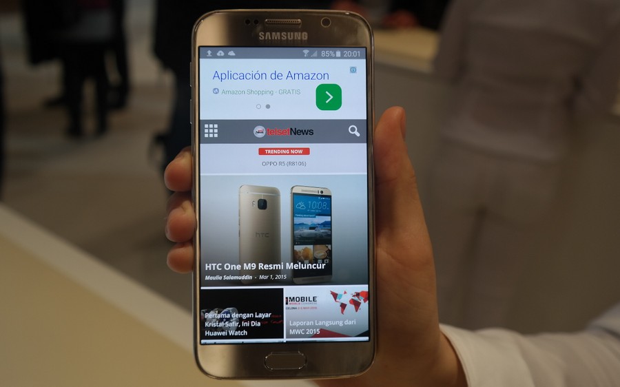 Samsung Galaxy S6 hands-on