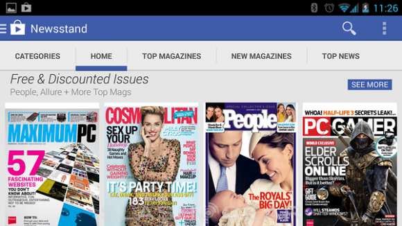 play newsstand cover