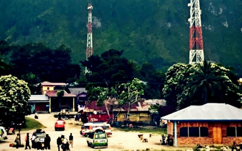 Telkomsel BTS 4G di Pulau Samosir Medan