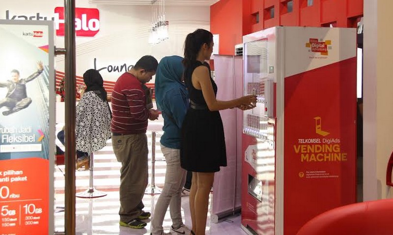 Telkomsel Vending Machine
