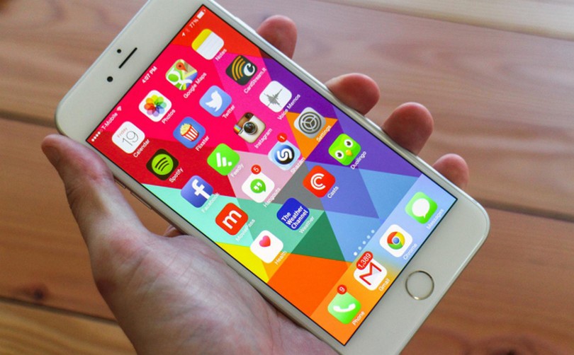 iPhone dengan Lollipop