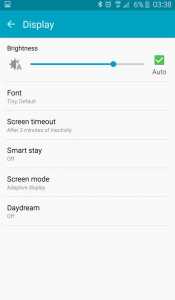 cara menghemat baterai samsung s6 brightness