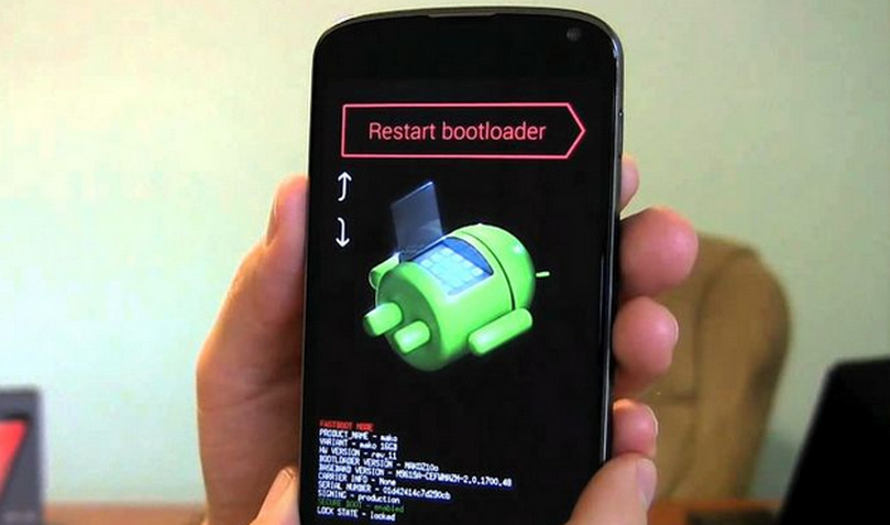 Android factory reset