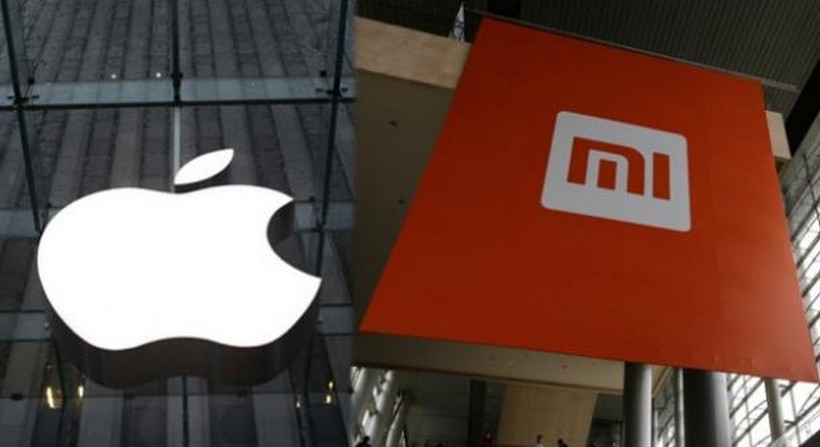 Apple Xiaomi logo
