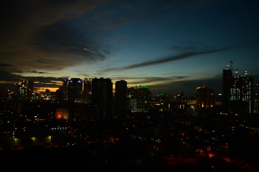 DSLR gedung malam