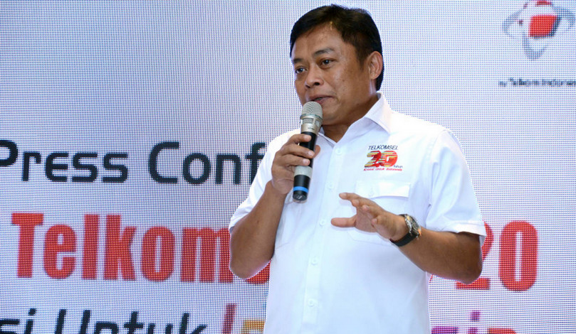 Dirut Telkomsel, Ririek Adriansyah, ltah 20thn Tsel