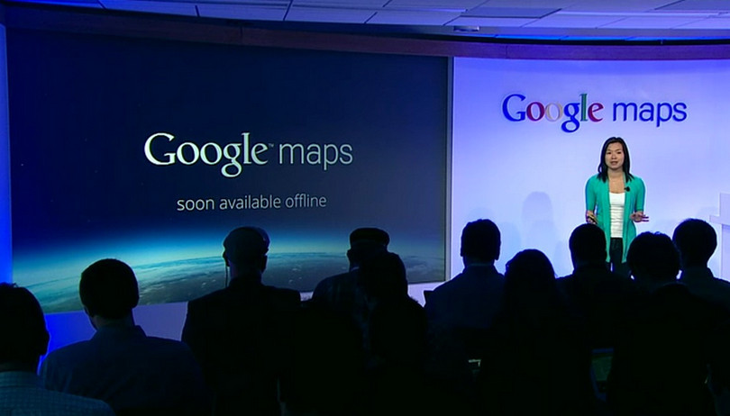 Google Maps Offline di IO conference