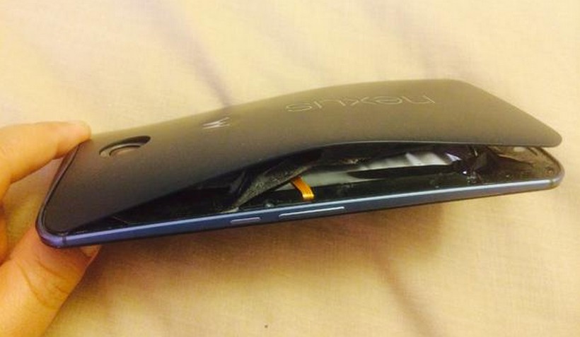 Google Nuxus 6 meledak