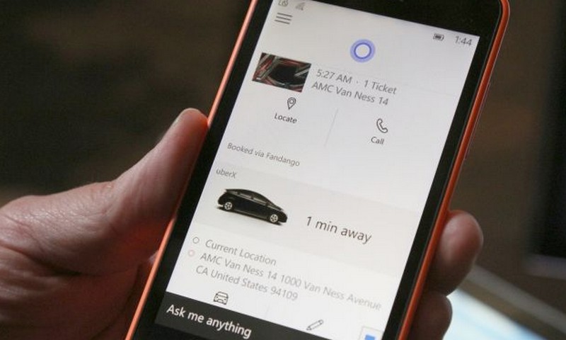 Microsoft Cortana di Windows 10