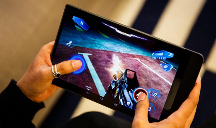 Tablet gaming Dell Venue 8 7000