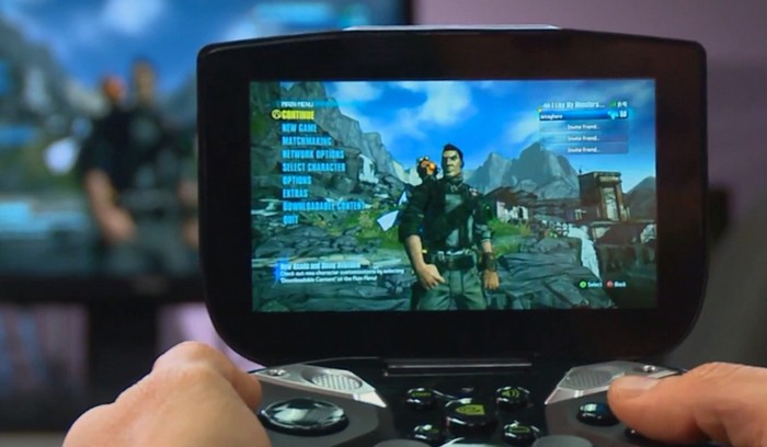 Tablet gaming Nvidia Shield