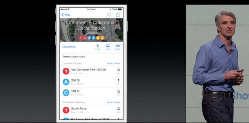iOS 9 Maps