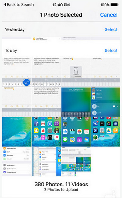 iOS 9 Photos