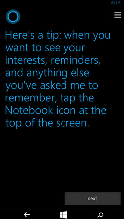 Cortana Settings10