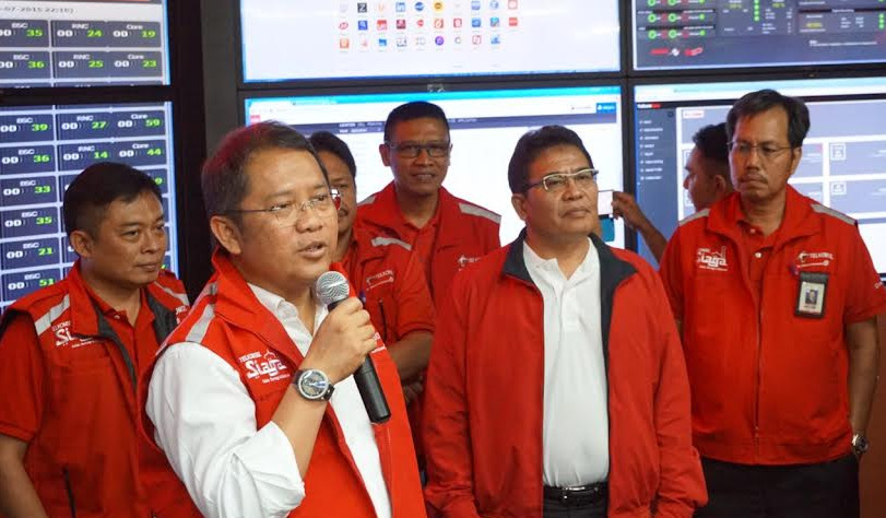 Rudiantara pantau jaringan Telkomsel