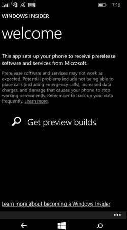 Update Windows 10 di Lumia 540 gbr.2