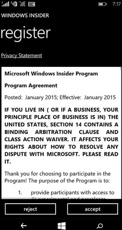 Update Windows 10 di Lumia 540 gbr.4