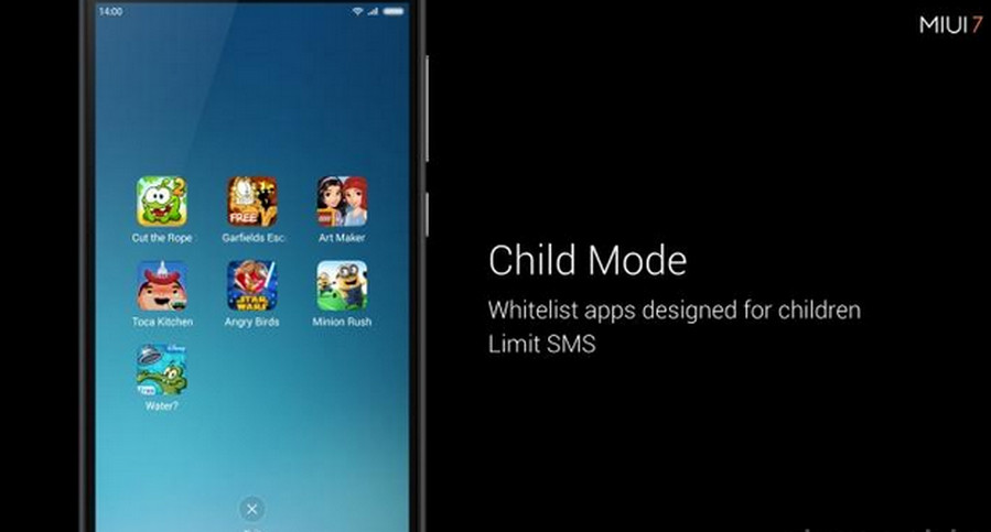 MIUI 7 Child Mode
