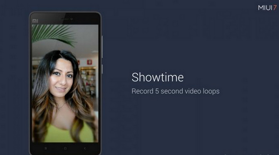MIUI 7 Showtime