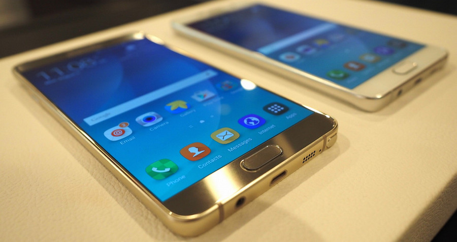 Samsung Galaxy Note 5 varian display