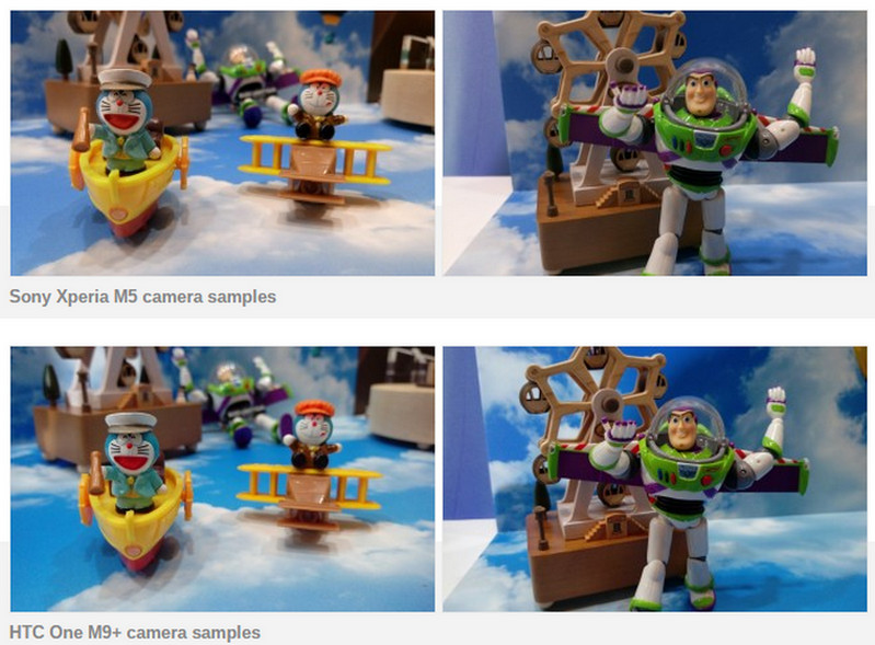 Sony Xperia M5 Hybrid AF vs HTC One M9 Plus