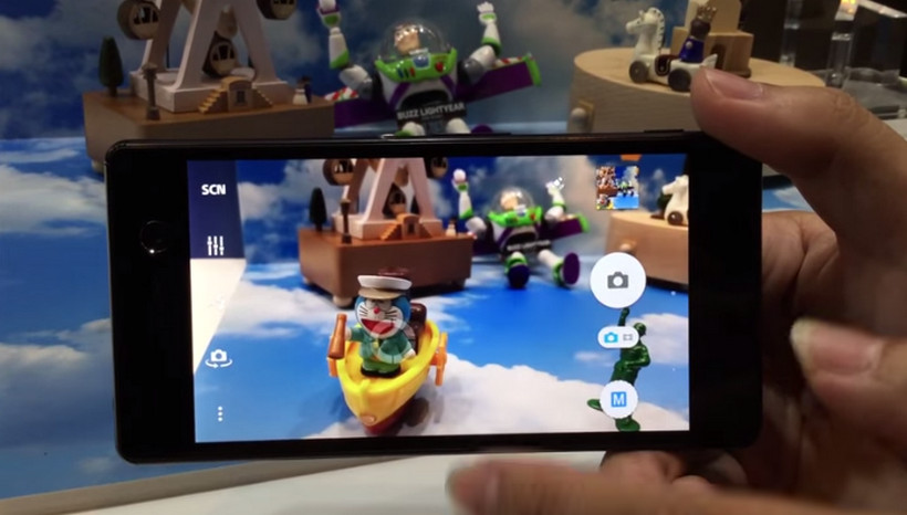Sony Xperia M5 kamera hybrid AF