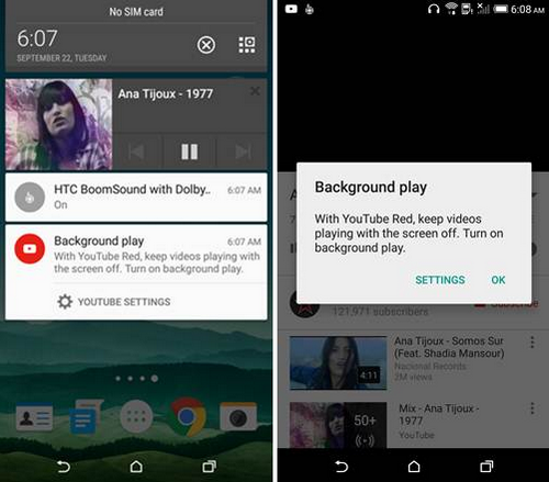 YouTube Red screenshot
