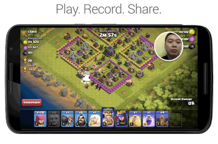 Gameplay rekam di Android