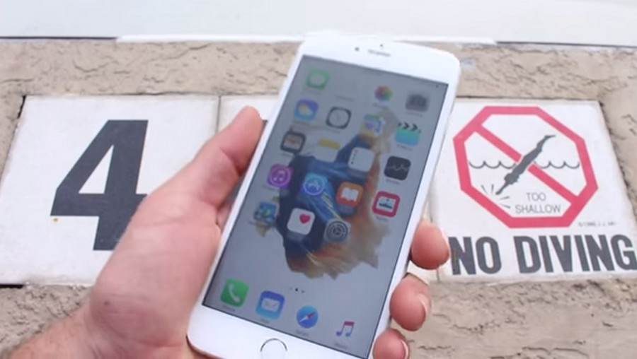 iPhone 6s no waterproof