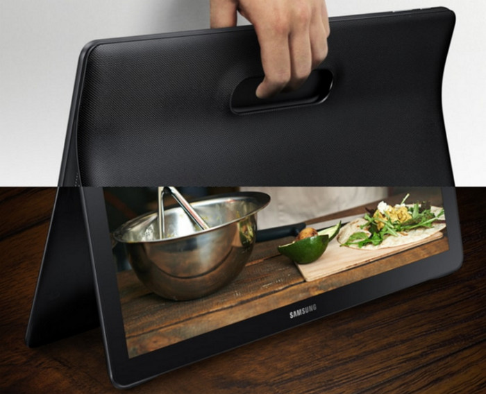 Samsung Galaxy View with kickstand