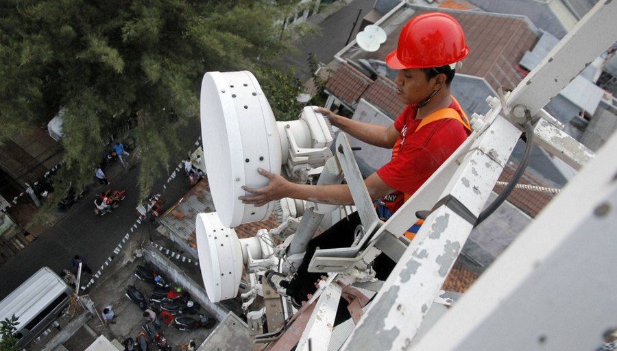 Telkomsel BTS optimasi jaringan