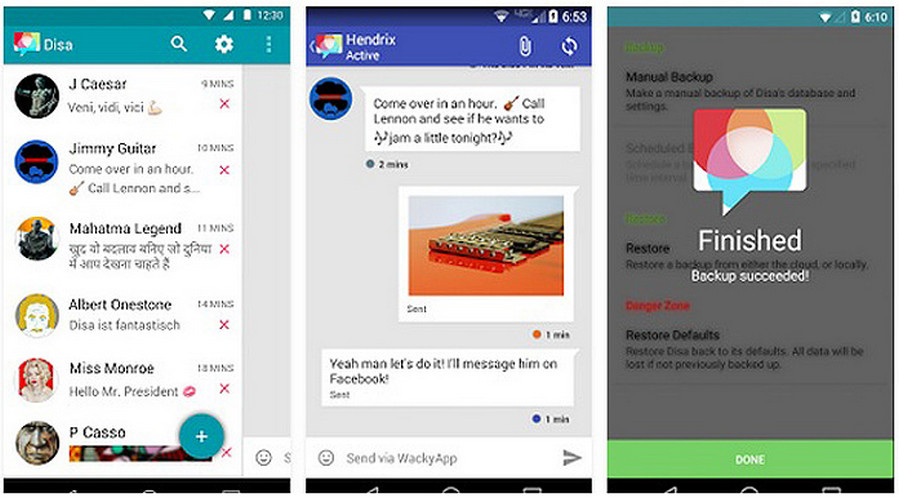 Disa app